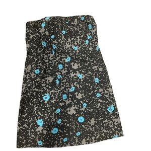 Kimchi Blu Strapless floral dress size L